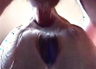 Butt-centric sex with my fun-loving skilled pup