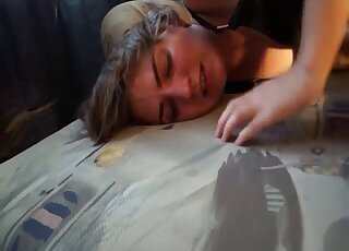 Amazing screwing session with a tight butt babe